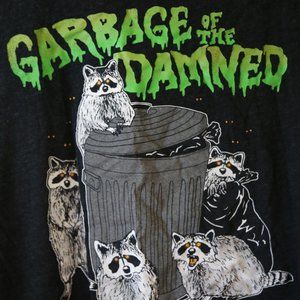 Garbage of the Damned Short Sleeve Graphic Tee - Black/Green